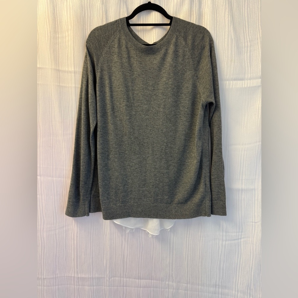 Bailey 44 Gray Crew Neck Sweater